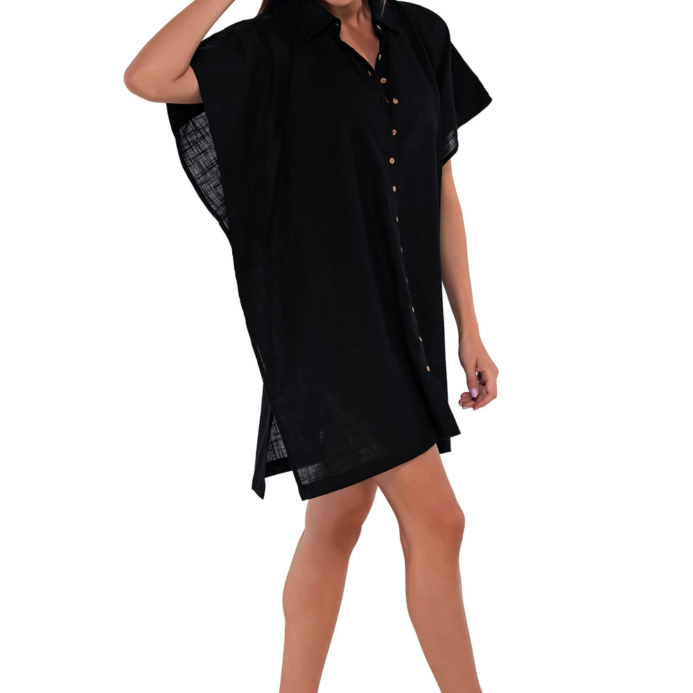 
                      
                        Sunsets Black Shore Thing Tunic Cover Up
                      
                    