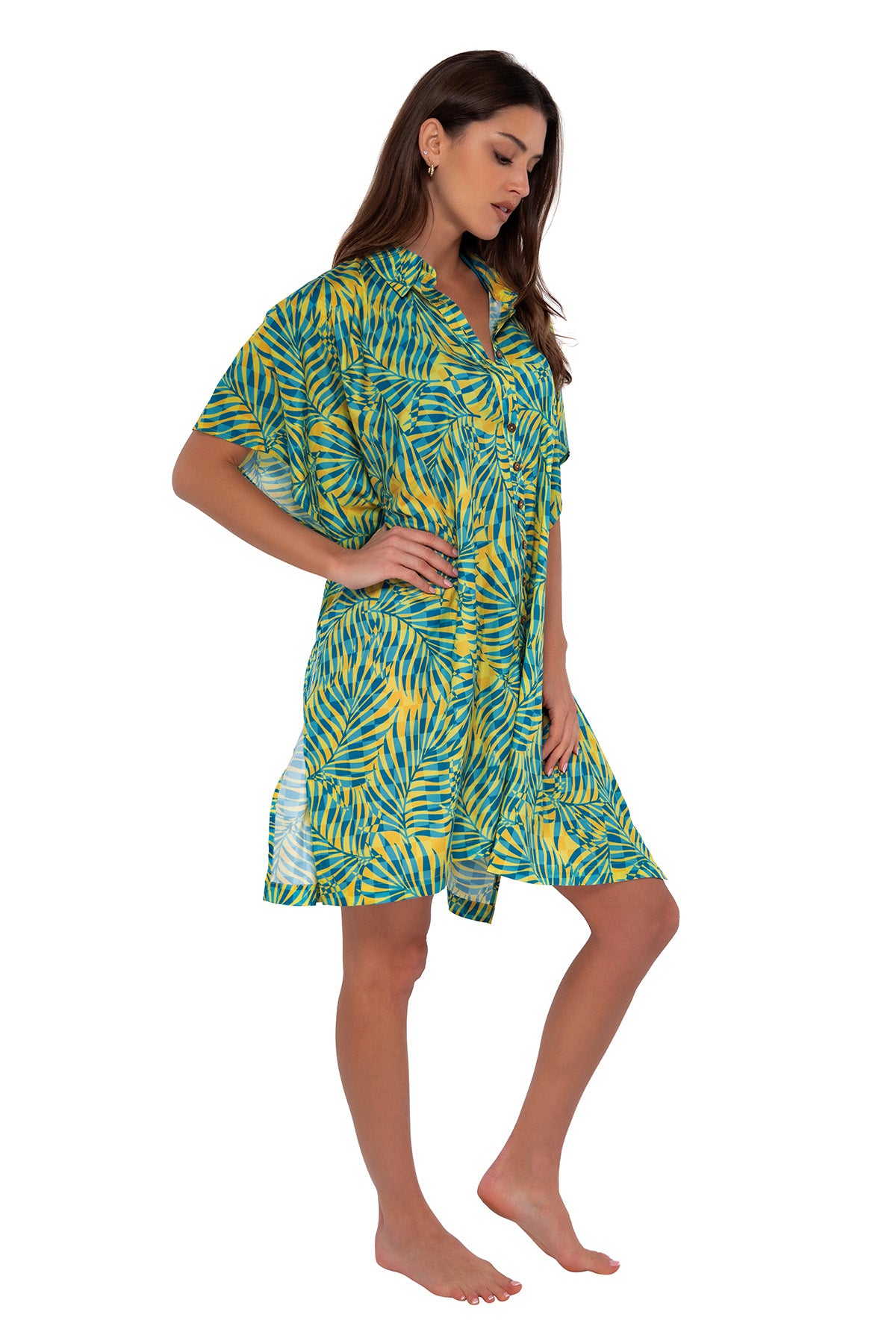 Sunsets Cabana Shore Thing Tunic Cover Up