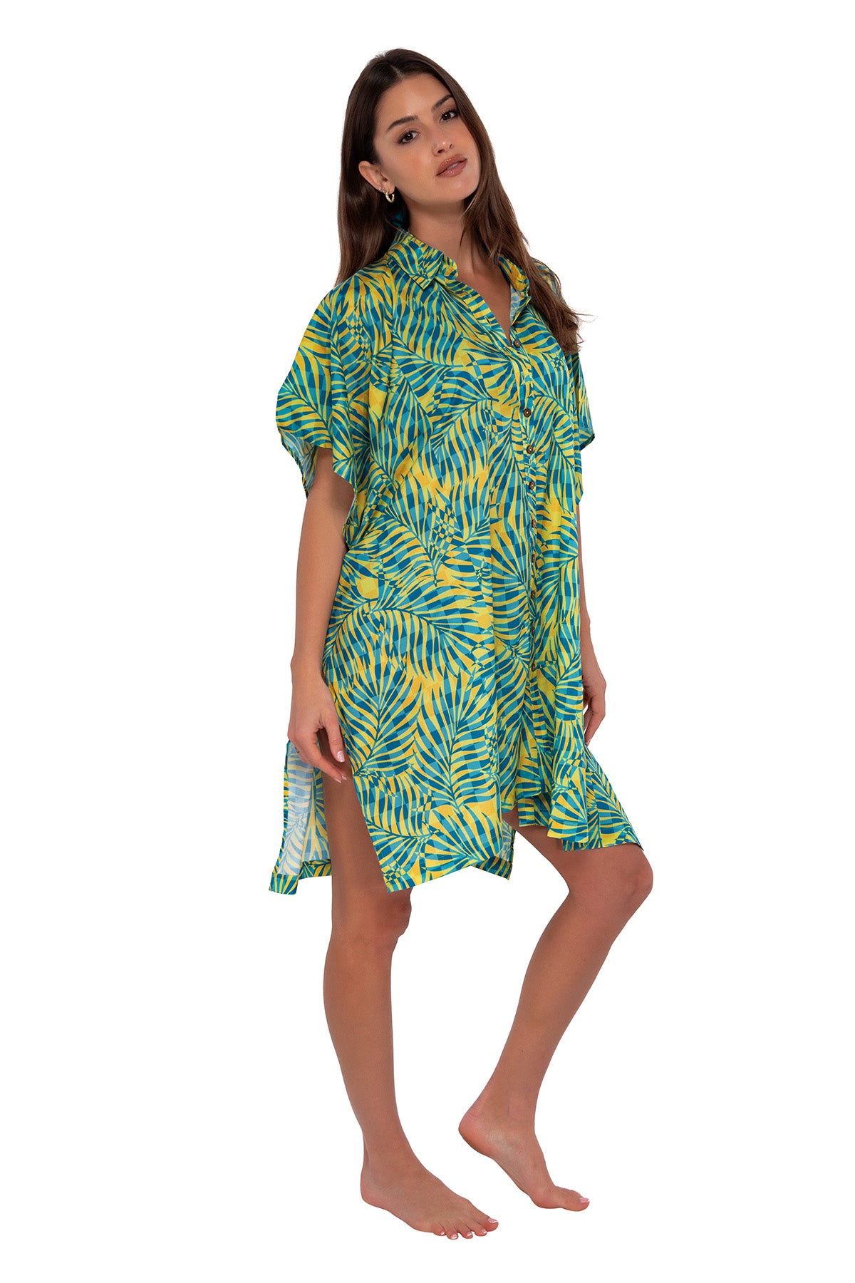 Sunsets Cabana Shore Thing Tunic Cover Up