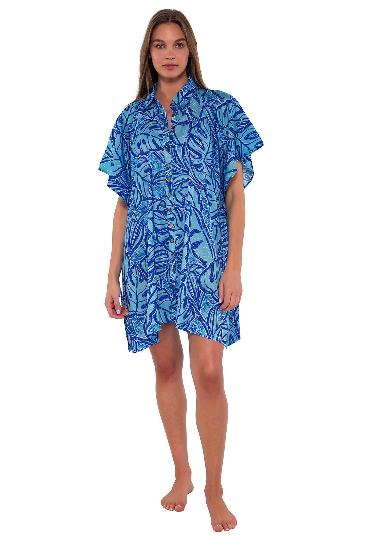 Sunsets Seaside Vista Shore Thing Tunic Cover Up