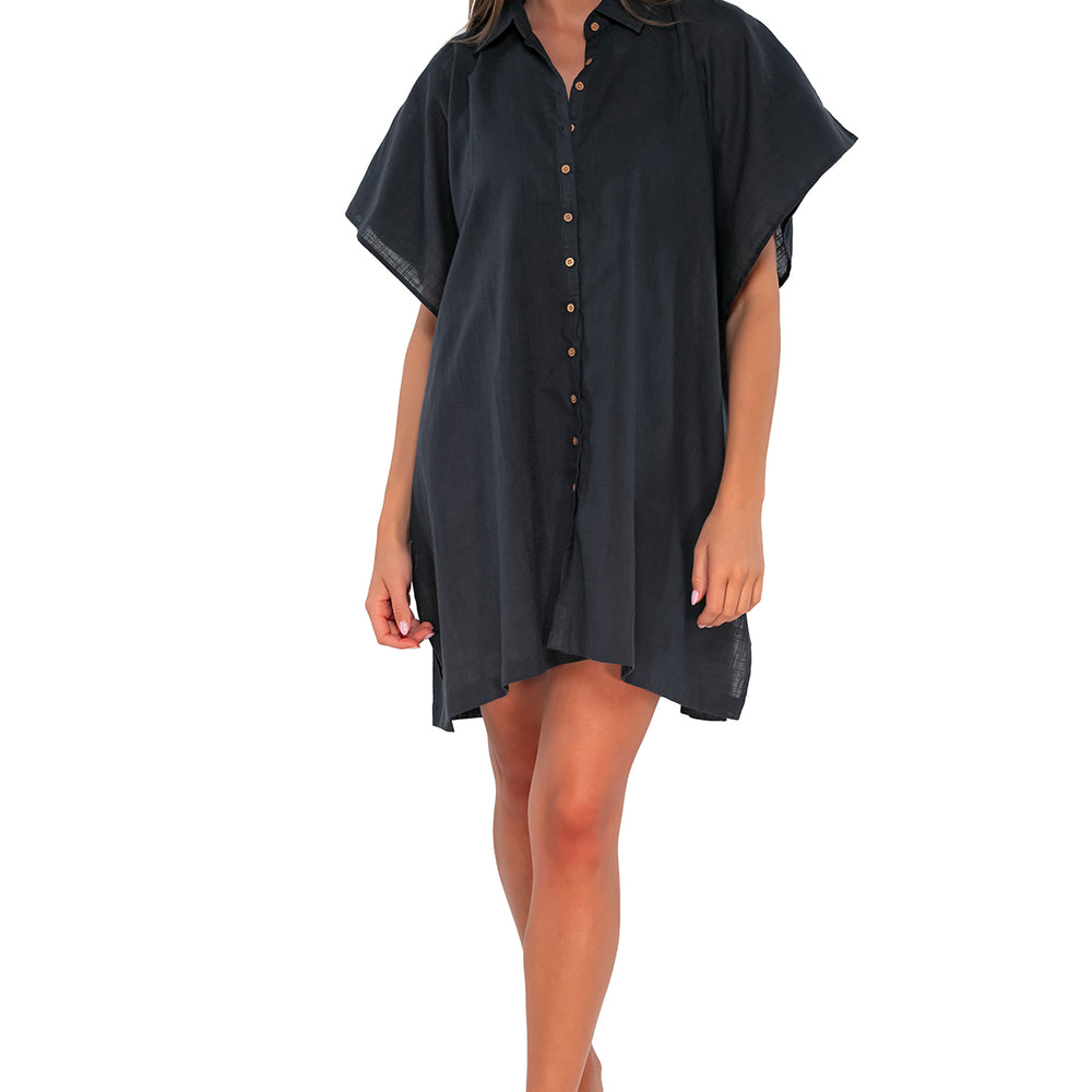 Sunsets Slate Shore Thing Tunic Cover Up