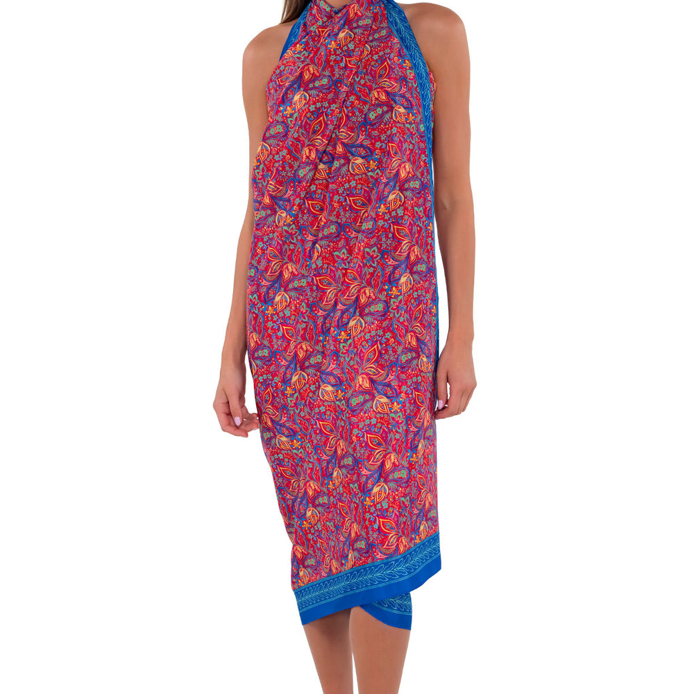 Sunsets Rue Paisley Paradise Pareo Cover Up