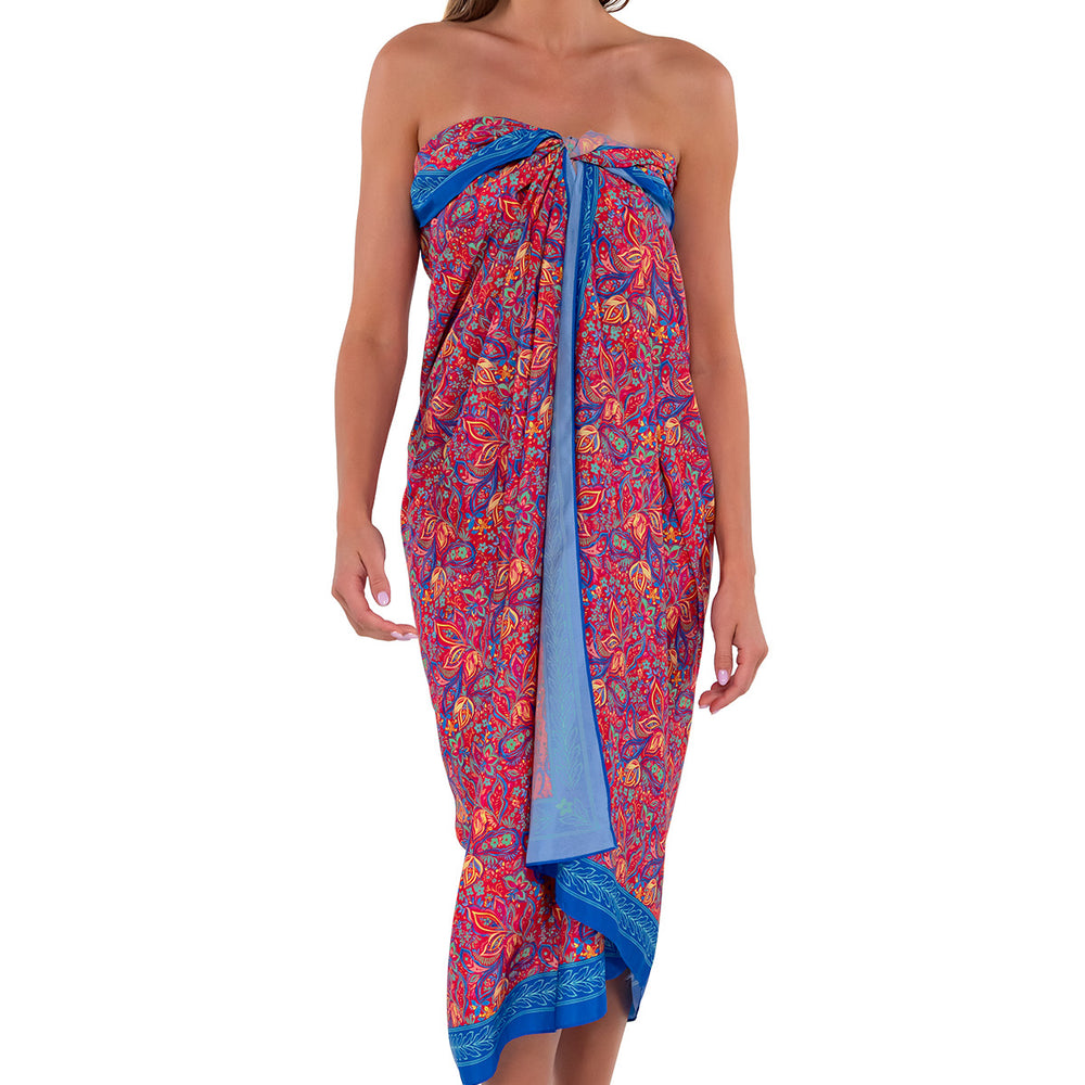 
                      
                        Sunsets Rue Paisley Paradise Pareo Cover Up
                      
                    