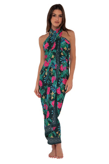  Sunsets Twilight Blooms Paradise Pareo Cover Up