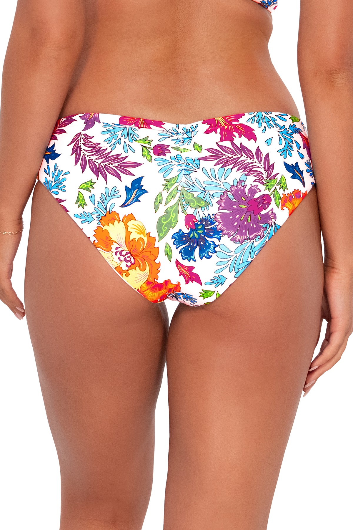 Sunsets Camilla Flora Reversible Alana Hipster Bikini Bottom