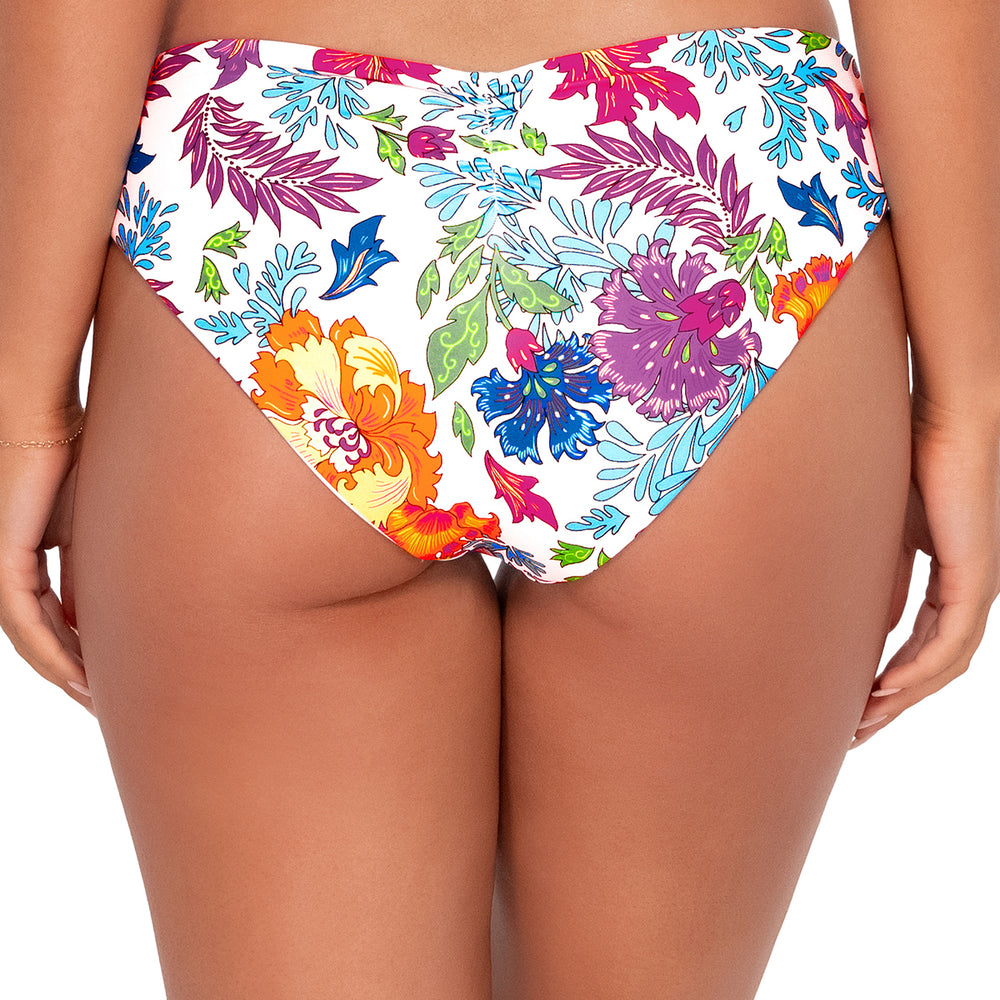 
                      
                        Sunsets Camilla Flora Reversible Alana Hipster Bikini Bottom
                      
                    