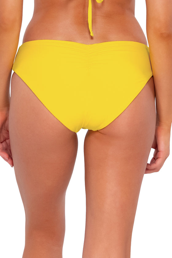 Sunsets Lemon Zest Sandbar Rib Alana Hipster Bikini Bottom