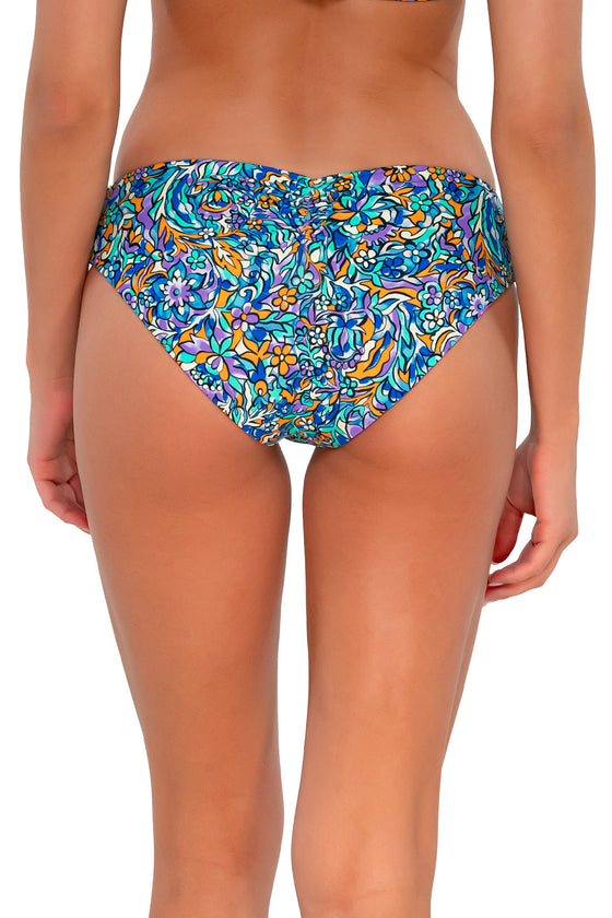 Sunsets Pansy Fields Reversible Alana Hipster Bikini Bottom