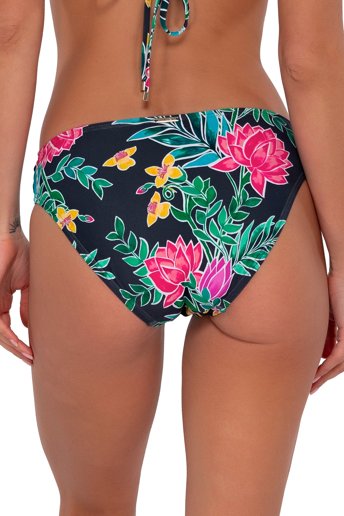 Sunsets Twilight Blooms Audra Hipster Bikini Bottom