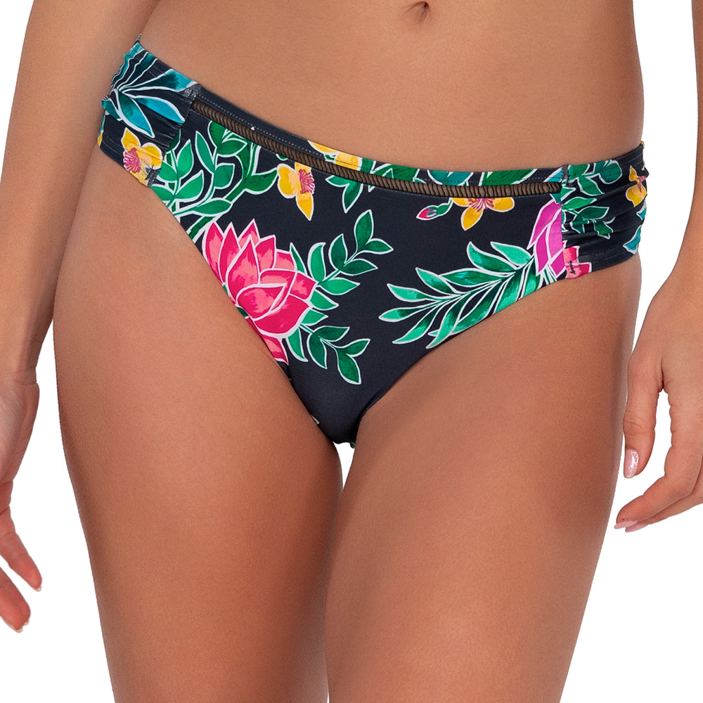 
                      
                        Sunsets Twilight Blooms Audra Hipster Bikini Bottom
                      
                    