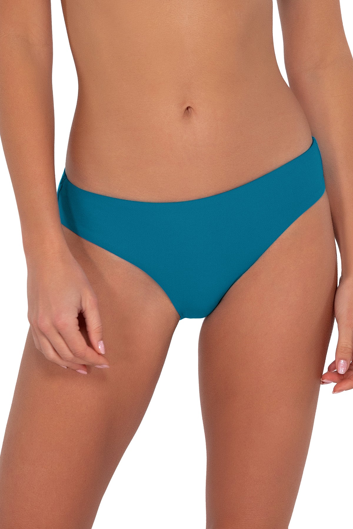 Sunsets Avalon Teal Collins Hipster Bikini Bottom