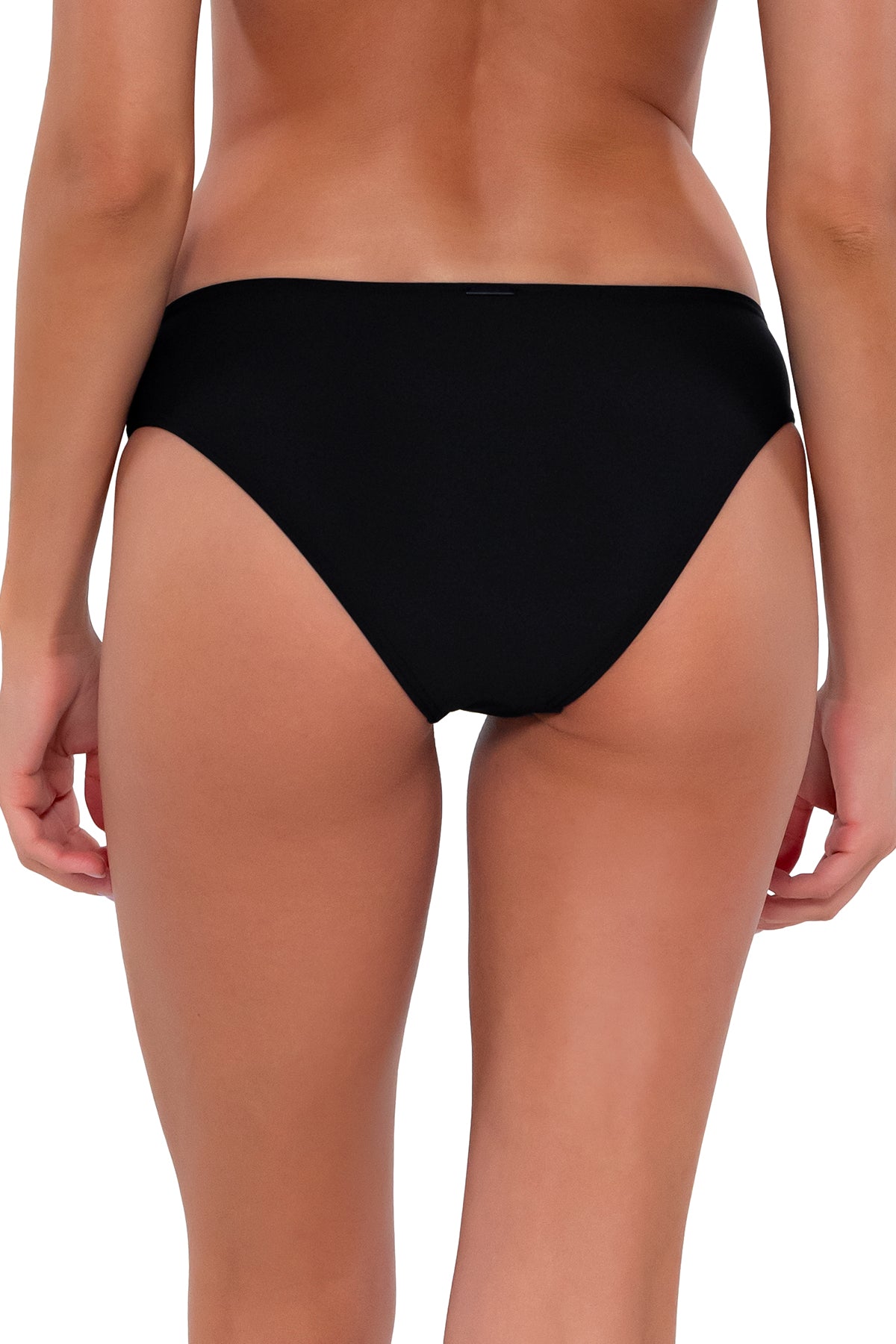 Sunsets Black Collins Hipster Bikini Bottom