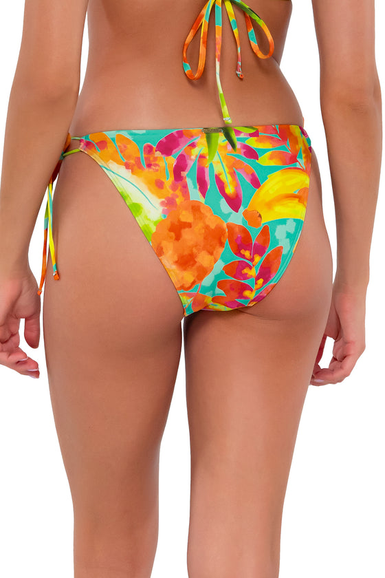 Sunsets Lush Luau Everlee Tie Side Bikini Bottom