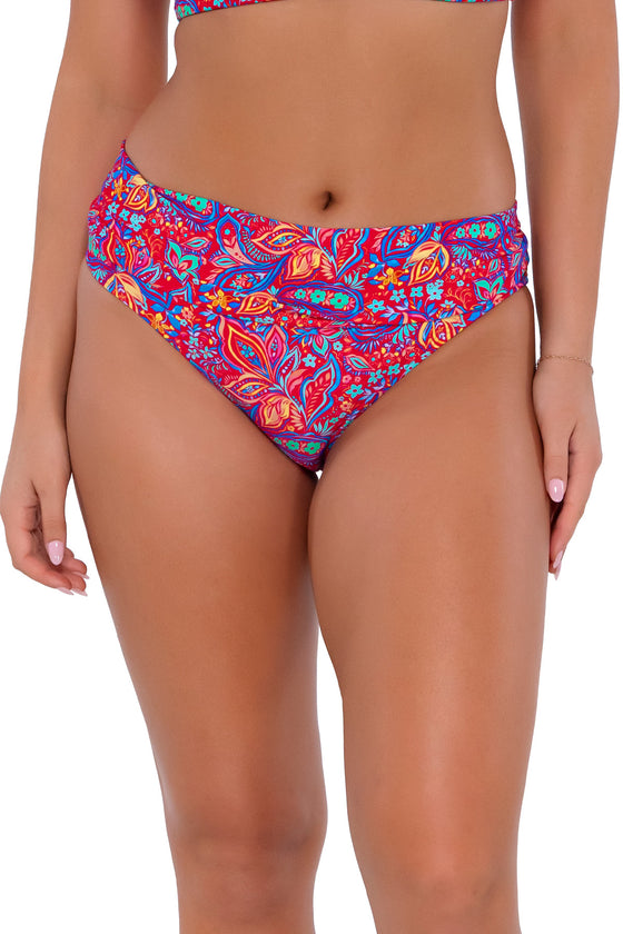 Sunsets Rue Paisley Unforgettable Bikini Bottom