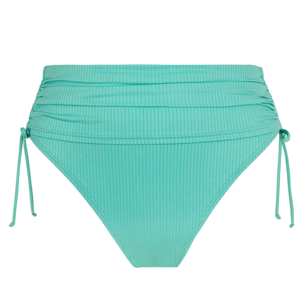 
                      
                        Sunsets Aqua Mist Sandbar Rib Darci High Waist Bottom
                      
                    