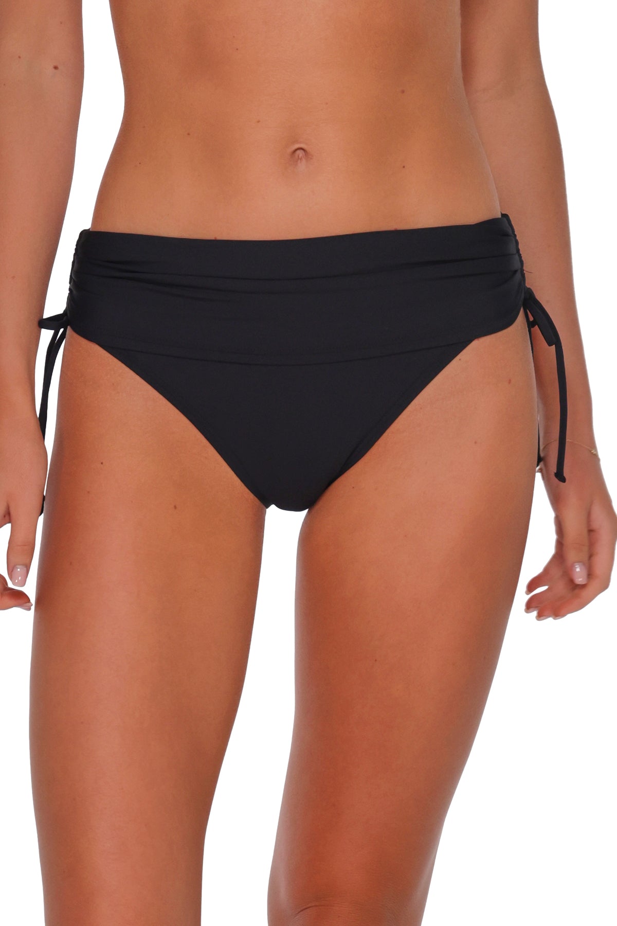 Sunsets Black Darci High Waist Bottom