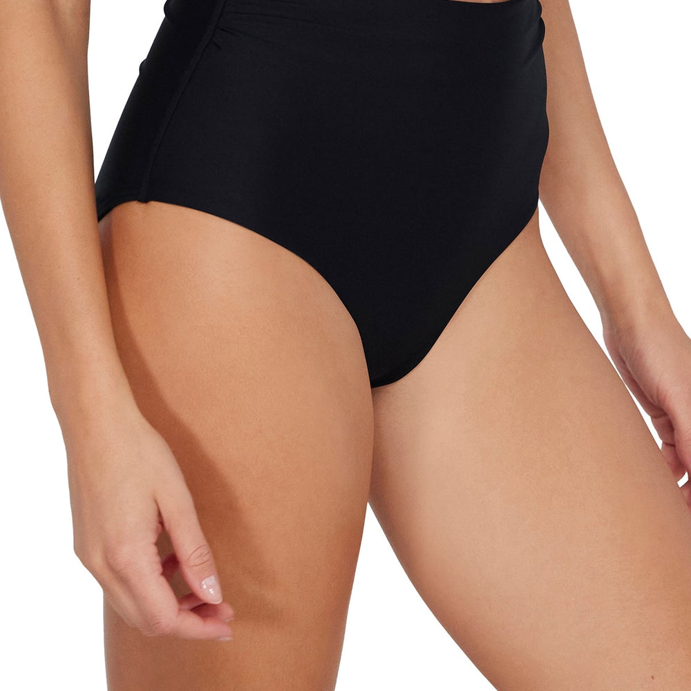 
                      
                        Sunsets Black Capri High Waist Bottom
                      
                    