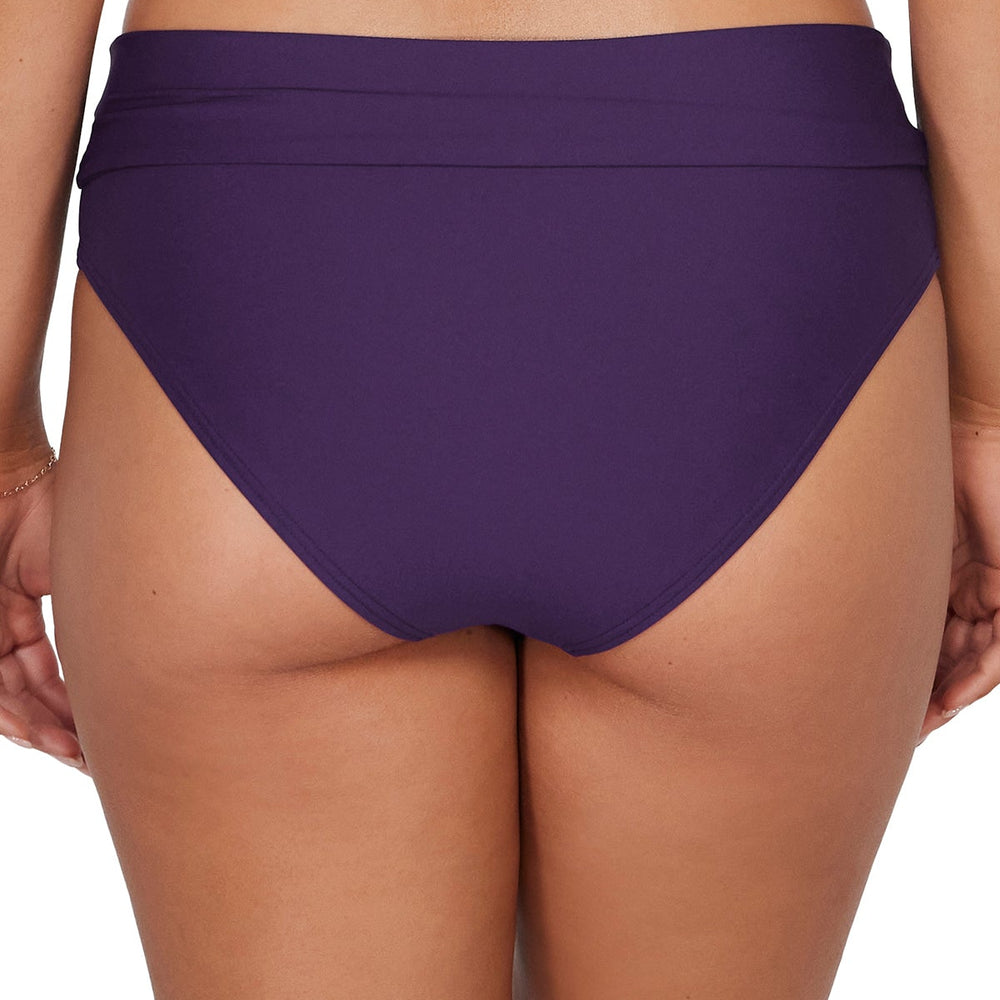 
                      
                        Sunsets Paradise Plum Capri High Waist Bottom
                      
                    