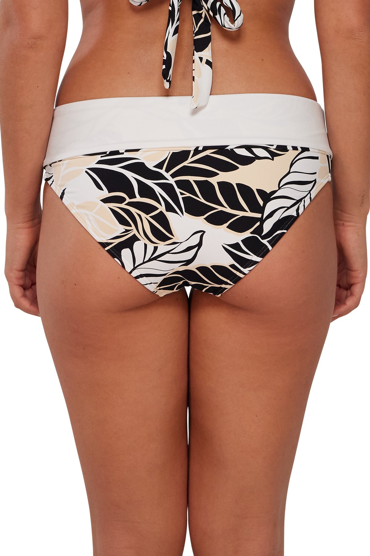 Sunsets Wild Whimsy Capri High Waist Bottom