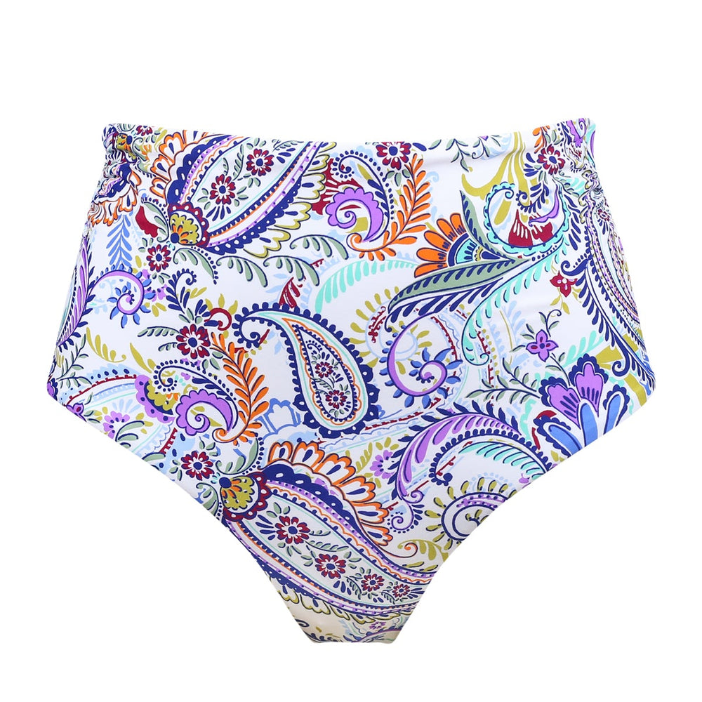 
                      
                        Sunsets Tide Pool Twist Capri High Waist Bottom
                      
                    