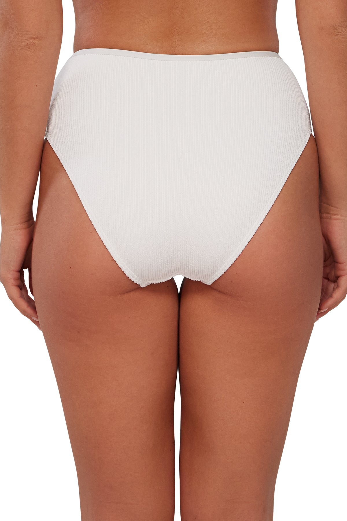 Pacifica Coconut Sorbet Astrid High Waist Bottom with Trim