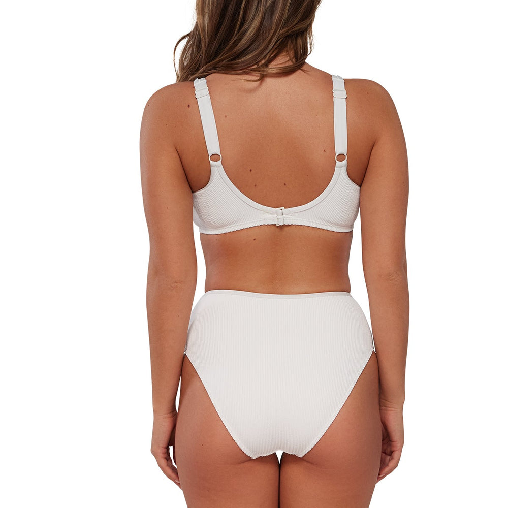 
                      
                        Pacifica Coconut Sorbet Astrid High Waist Bottom with Trim
                      
                    