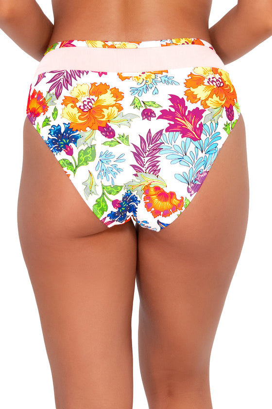 Sunsets Camilla Flora Annie High Waist Bikini Bottom