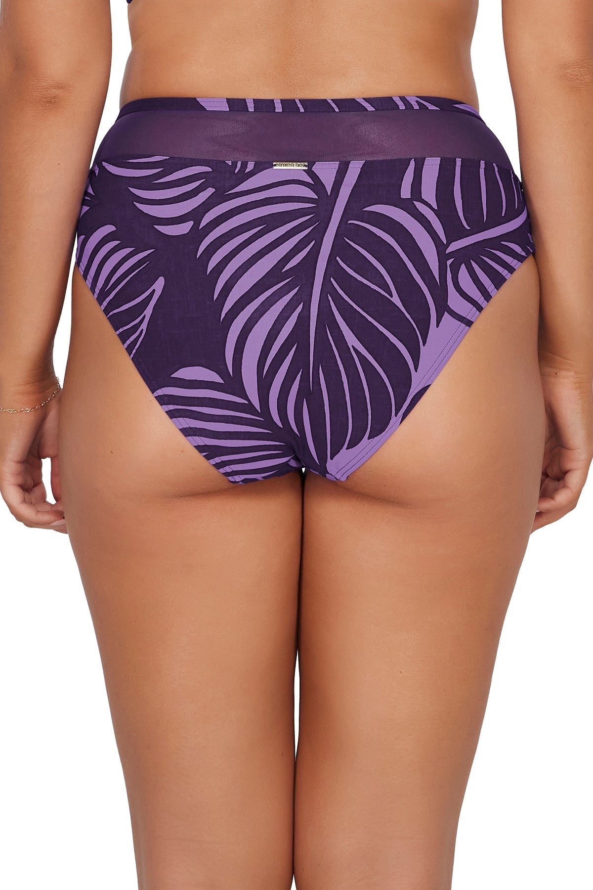 Sunsets Mystic Palms Annie High Waist Bottom