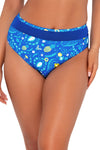 Sunsets Pineapple Grove Annie High Waist Bikini Bottom