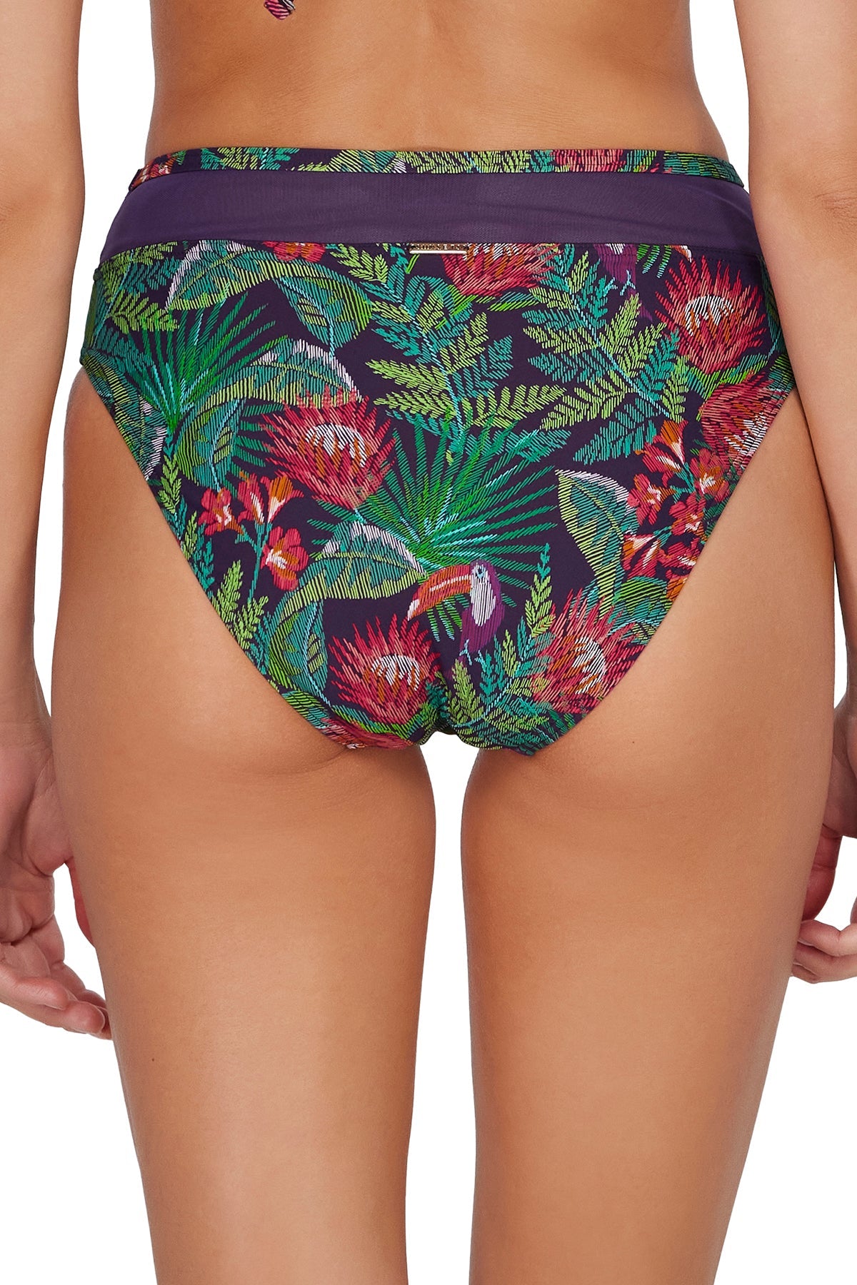 Sunsets Welcome To Rio Annie High Waist Bottom