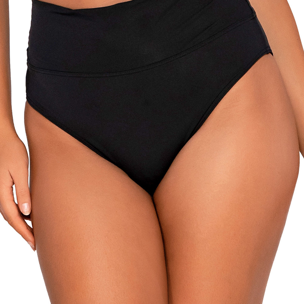 
                      
                        Sunsets Black Hannah High Waist Bikini Bottom
                      
                    