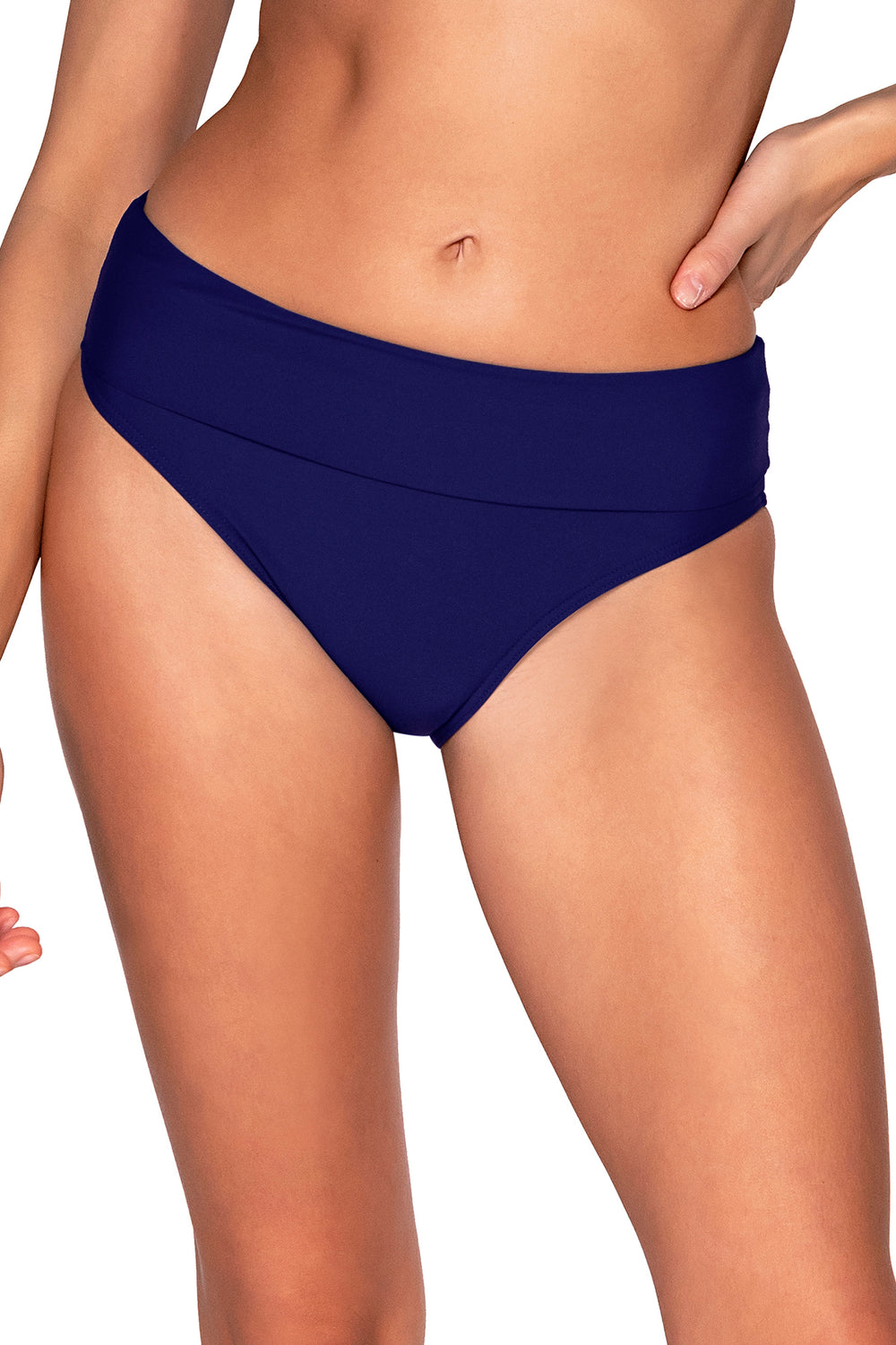 Sunsets Indigo Hannah High Waist Bikini Bottom