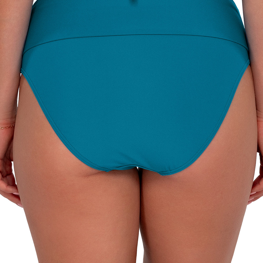 
                      
                        Sunsets Avalon Teal Hannah High Waist Bikini Bottom
                      
                    