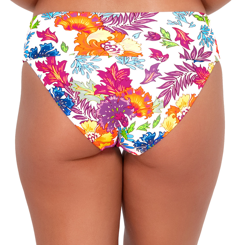 Sunsets Camilla Flora Hannah High Waist Bikini Bottom