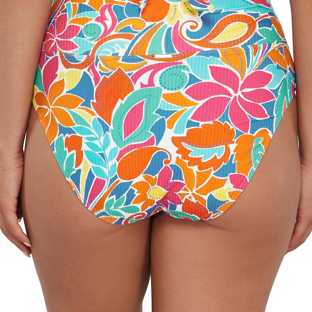 
                      
                        Sunsets Festive Floral Sandbar Rib Hannah High Waist Bottom
                      
                    