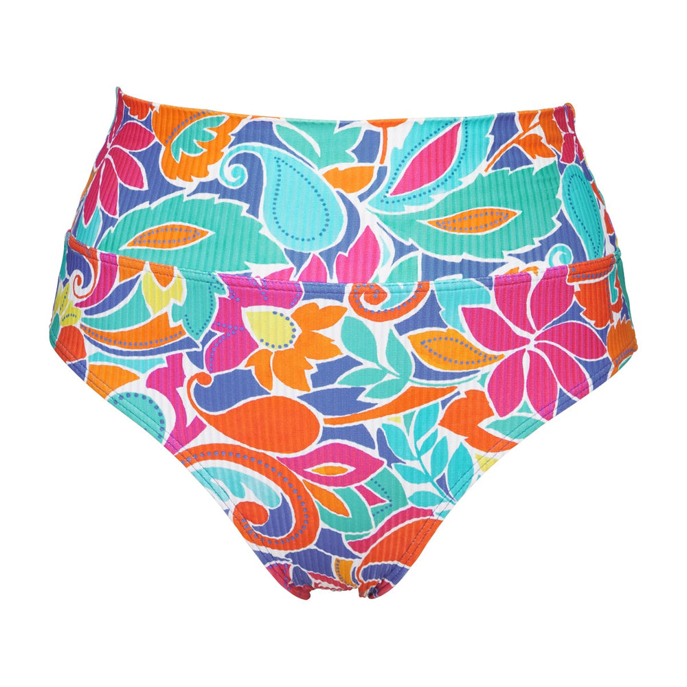
                      
                        Sunsets Festive Floral Sandbar Rib Hannah High Waist Bottom
                      
                    