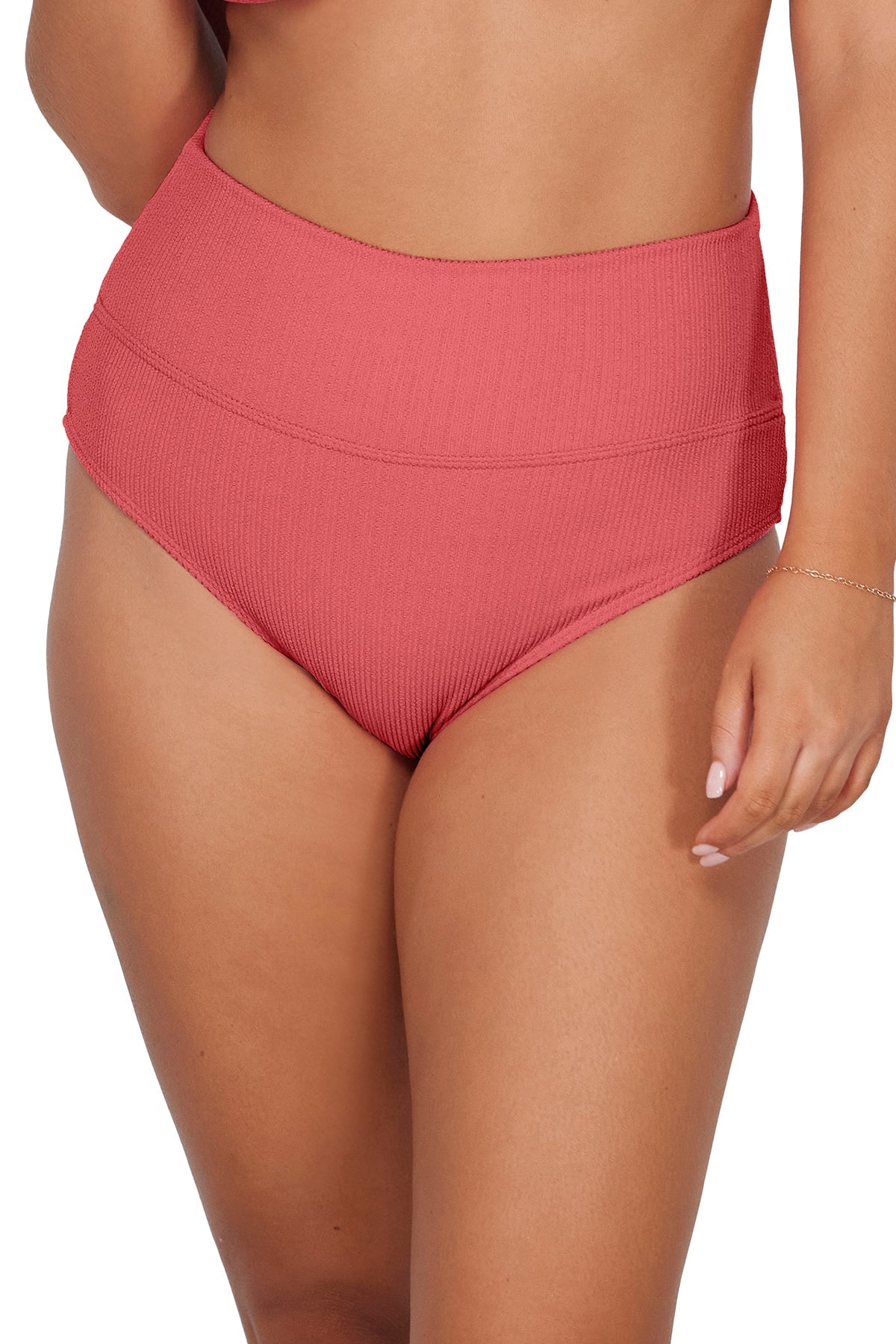 Pacifica Hibiscus Tea Hannah High Waist Bottom