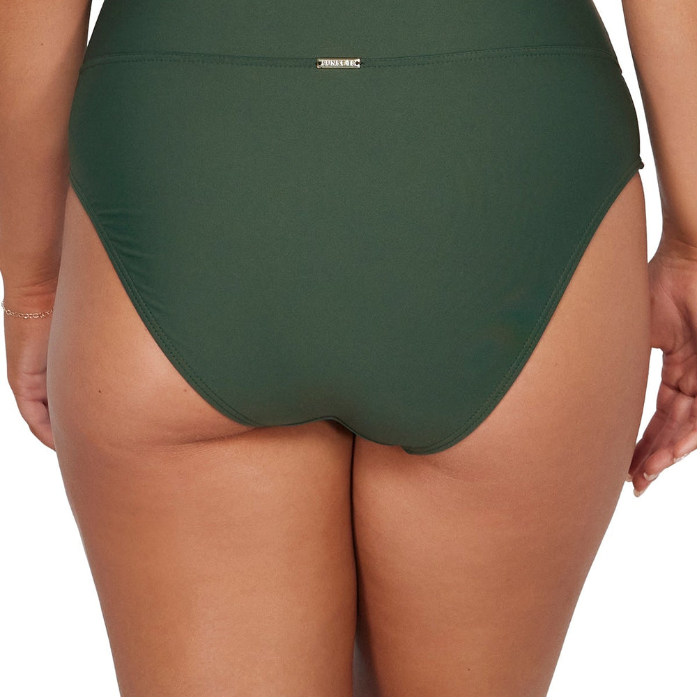 
                      
                        Sunsets Island Green Hannah High Waist Bottom
                      
                    