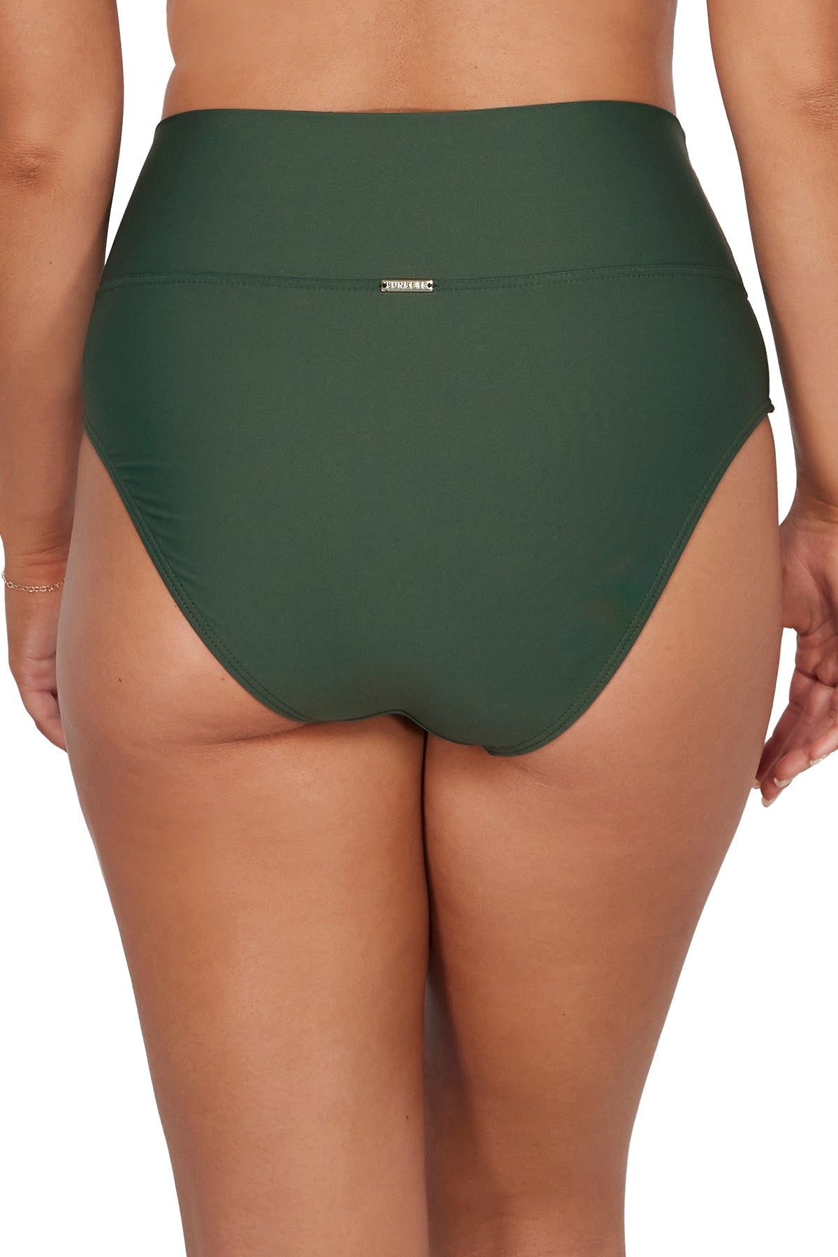 Sunsets Island Green Hannah High Waist Bottom