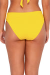 Sunsets Lemon Zest Sandbar Rib Hannah High Waist Bikini Bottom