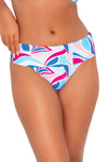 Sunsets Making Waves Hannah High Waist Bikini Bottom