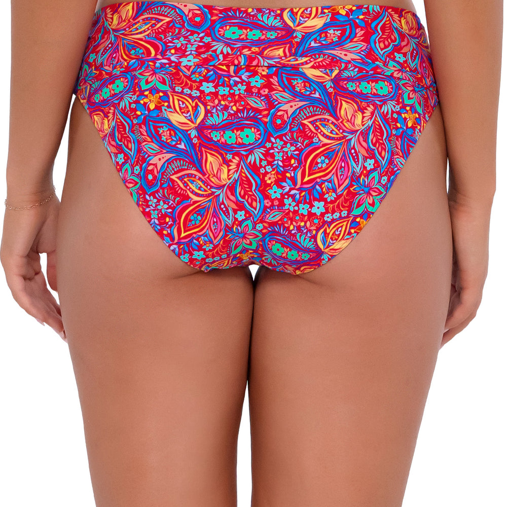 
                      
                        Sunsets Rue Paisley Hannah High Waist Bikini Bottom
                      
                    