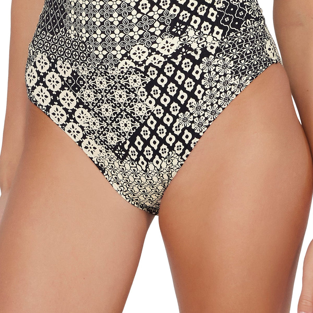 Sunsets Venice Seagrass Texture Hannah High Waist Bottom