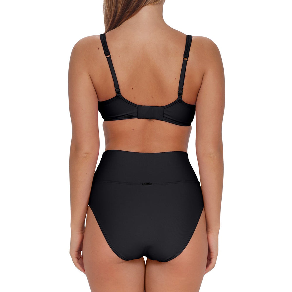 Sunsets Black Arlene High Waist Bottom