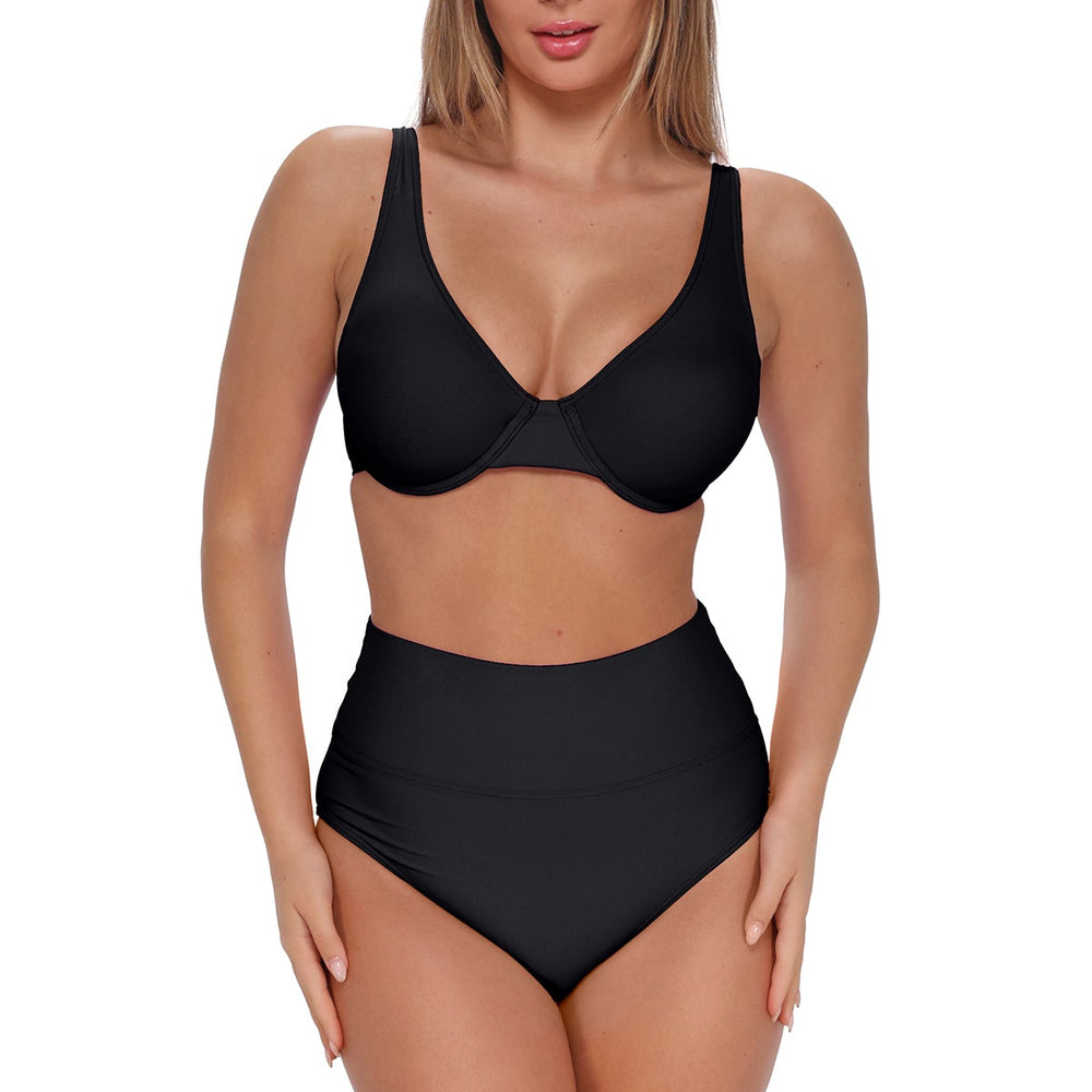 
                      
                        Sunsets Black Arlene High Waist Bottom
                      
                    