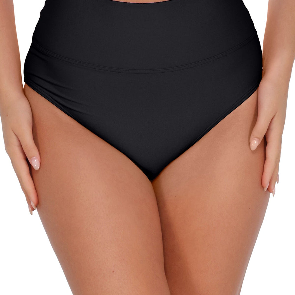 Sunsets Black Arlene High Waist Bottom