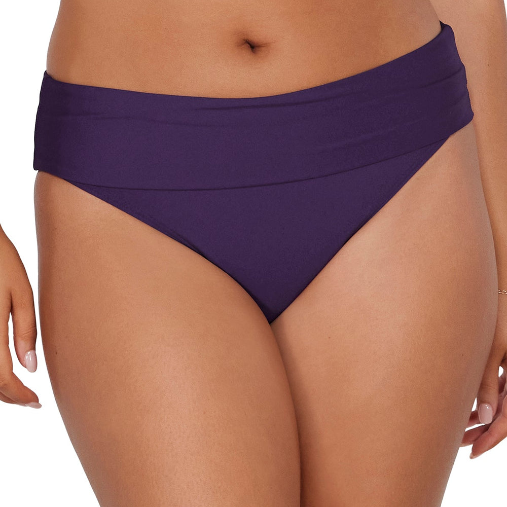 Sunsets Paradise Plum Arlene High Waist Bottom