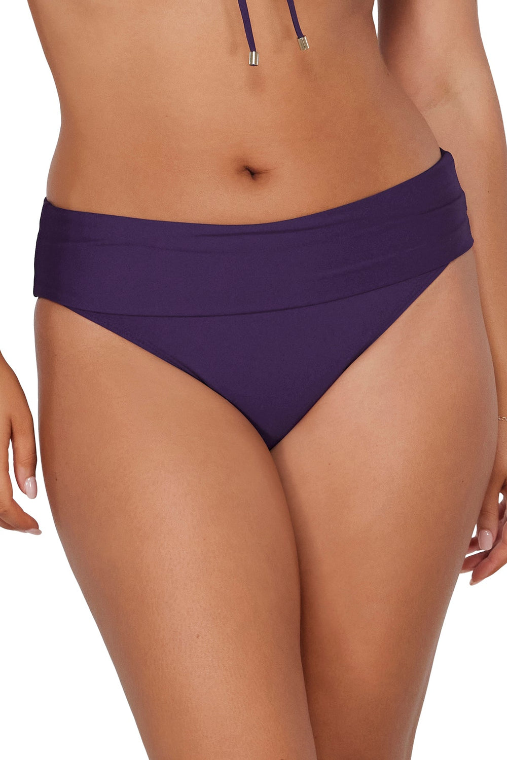 Sunsets Paradise Plum Arlene High Waist Bottom