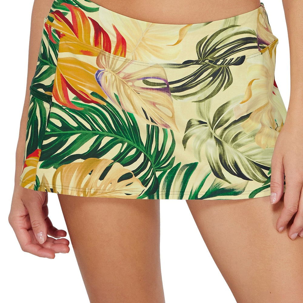 Sunsets Amber Oasis Sporty Swim Skirt Bottom