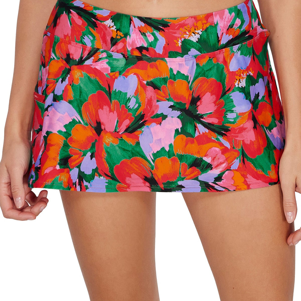 Sunsets Hummingbird Cove Sporty Swim Skirt Bottom